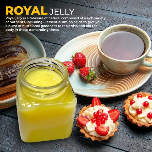 Royal Jelly Raw Organic Pure Fresh. Arthritis Memory Energy Fertility Anti-Aging