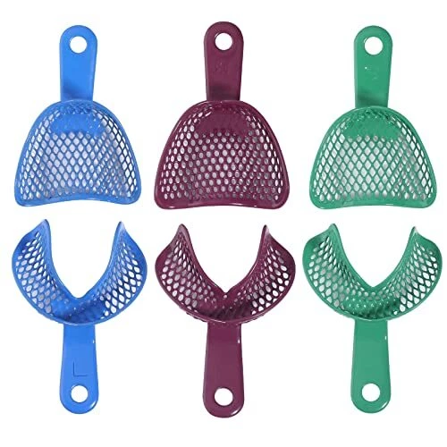 Dental Edentulous Impression Trays Professional Impression Trays for Full Dentur