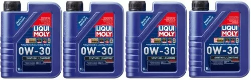Liqui Moly 1150 Synthoil Longtime Plus 0W-30 Motoröl 4x 1l = 4 Liter
