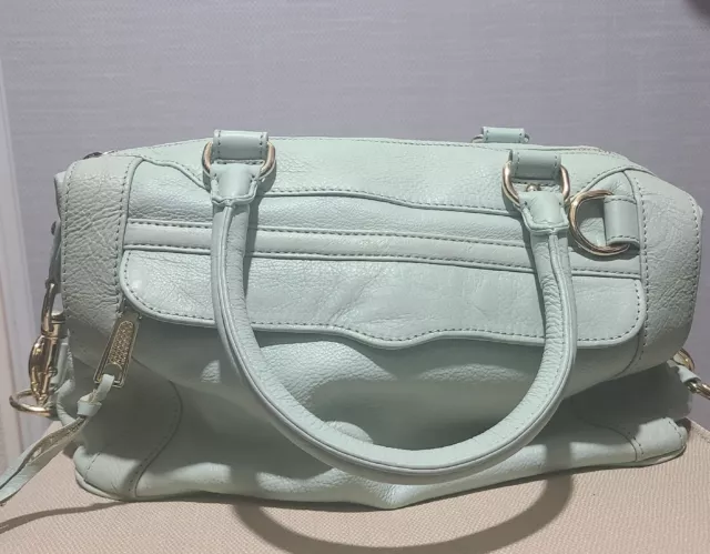 rebecca minkoff Mint Colored leather handbag