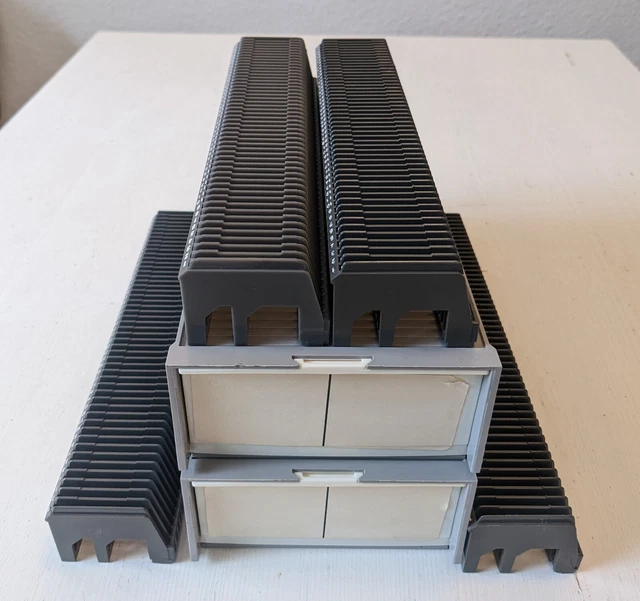 2x Diamagazin Box je 2x50 stapelbar + 4x Universalmagazin