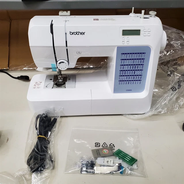 BROTHER CS5055 COMPUTERIZED Sewing Machine, 60 Builtin Stitches White