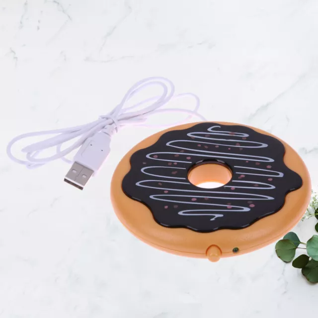 Almohadilla calentadora de plástico USB cálida copa de montaña rusa ecológica