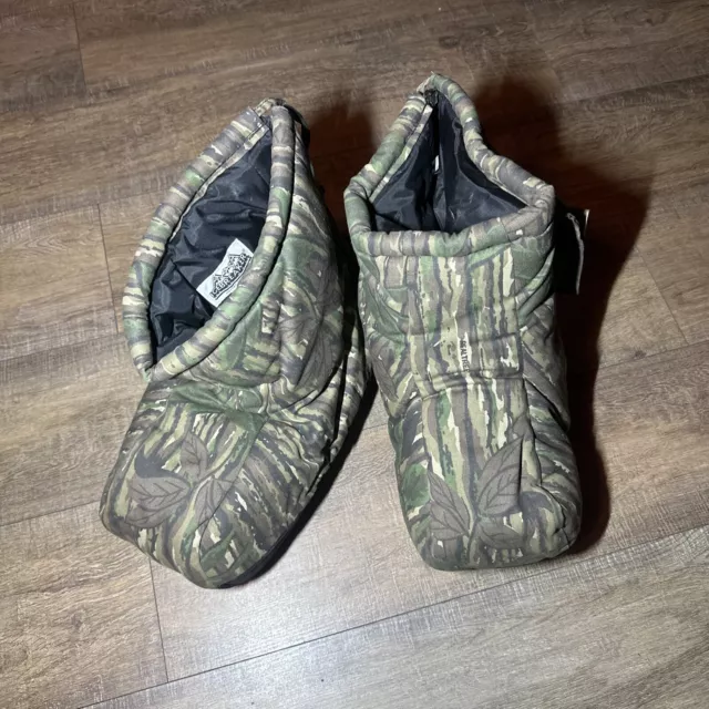 Vtg Realtree Camo Trebark Icebreaker Shoe Covers Medium