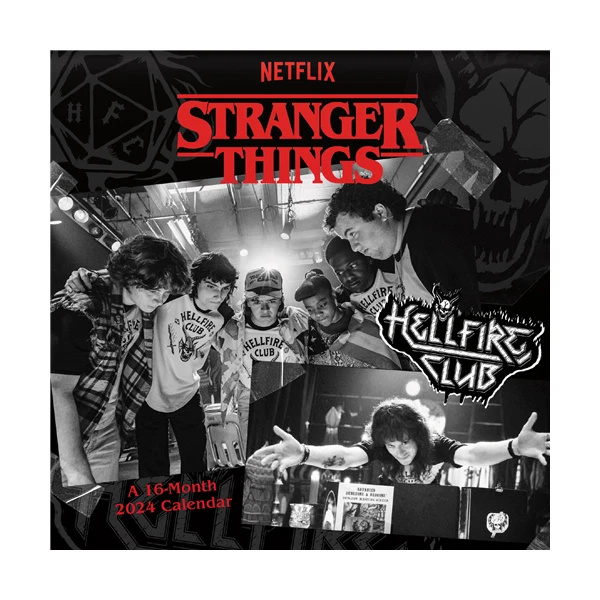 TRENDS INTERNATIONAL NETFLIX Stranger Things 2024 7 x 7 Mini Calendar w