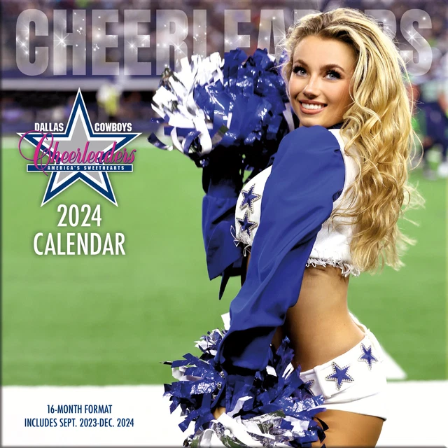 TURNER LICENSING, NFL Dallas Cowboys Cheerleaders 2024 Mini Wall