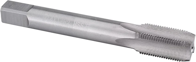 M14 X 1 Thread Tap Left Hand, HSS M14 X 1.0 Straight Fluted Machine Tap