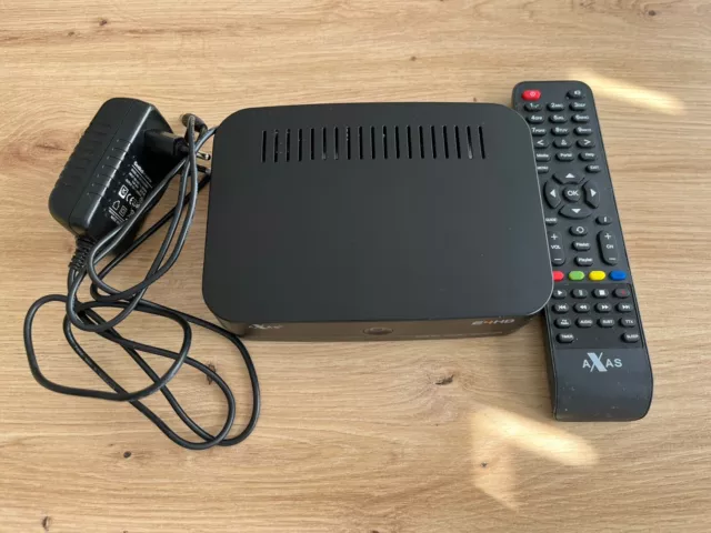 AXAS E4HD DVB-S2 Linux Digital SAT Receiver HDMI, LAN, USB