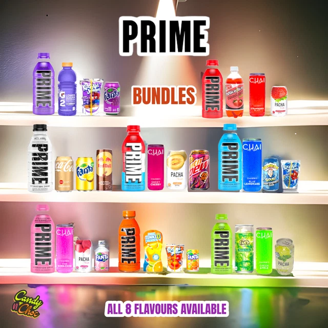 PRIME HYDRATION DRINK Logan Paul KSI all FLAVOURS USA IMPORT MIX BUNDLES EUR 23,34 PicClick FR