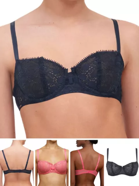 Chantelle Day To Night Bra Half Cup Underwired Non Padded Demi Bras Lingerie