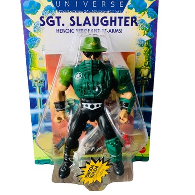 sergeant slaughter wwe action figure