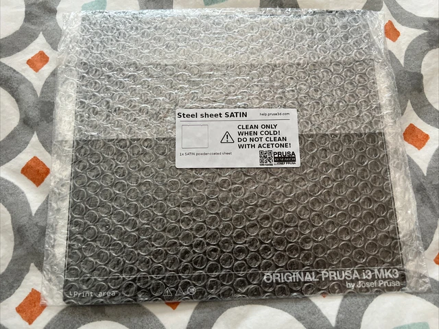 Double-sided Powder-coated PEI Satin Spring Steel Sheet  for Prusa i3 MK3s MK4