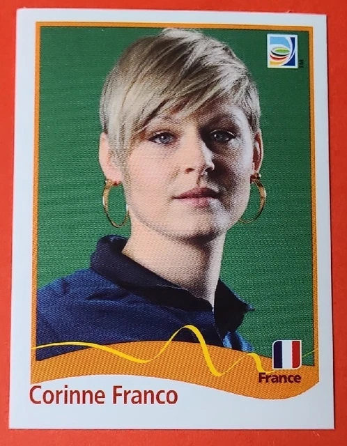 Autocollant Panini Coupe Du Monde Féminine 2011 – Corinne Franco #89 – France