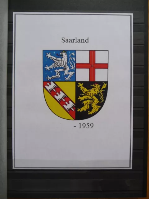 Saarland OPD 1957-1959 - FDC / ** / o kpl. Sammlung o. FDC Mi.Nr. 399 - ME 1060
