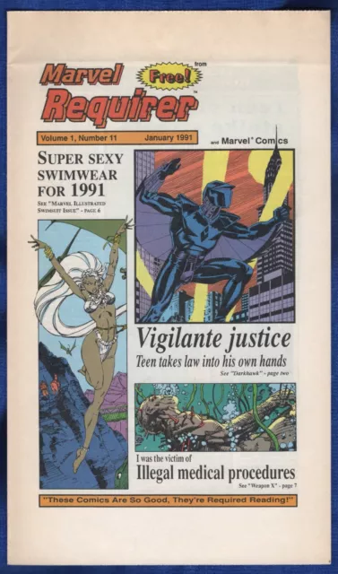 MARVEL REQUIRER 11 13 15  3-ish lot 1991 VF-NM /1st Darkhawk + Weapon X /Scarce!