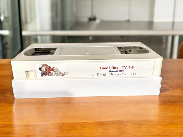 LOVE HINA MANGA VHS FanSub English Anime Episodes 1-3 Vintage £40.62