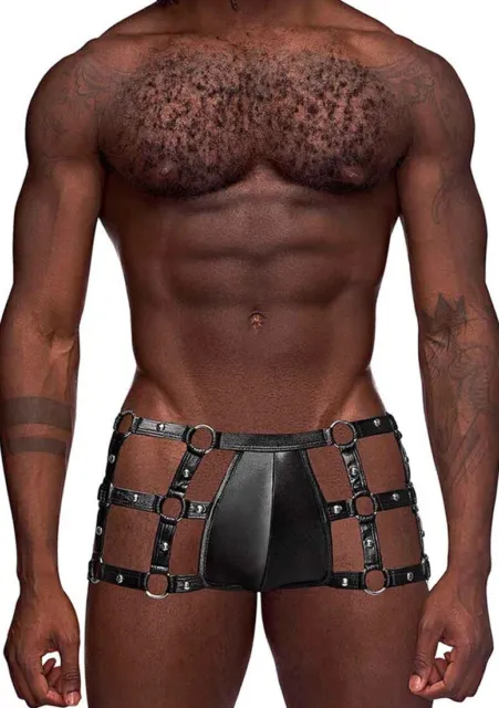 Fetish Vulcan S - XL Designer pantaloni sexy comodi neri poliestere