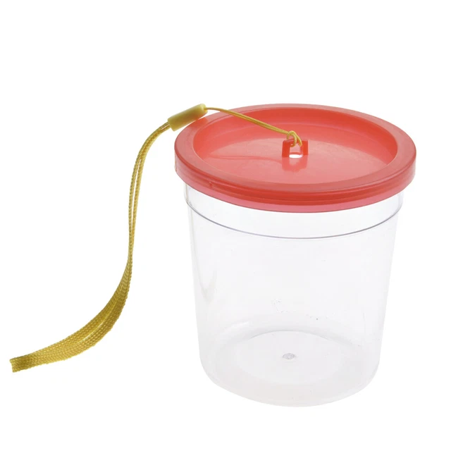 Plastic Mini Fish Tank Transparent Cup Fish Box For Betta Jellyfish Container