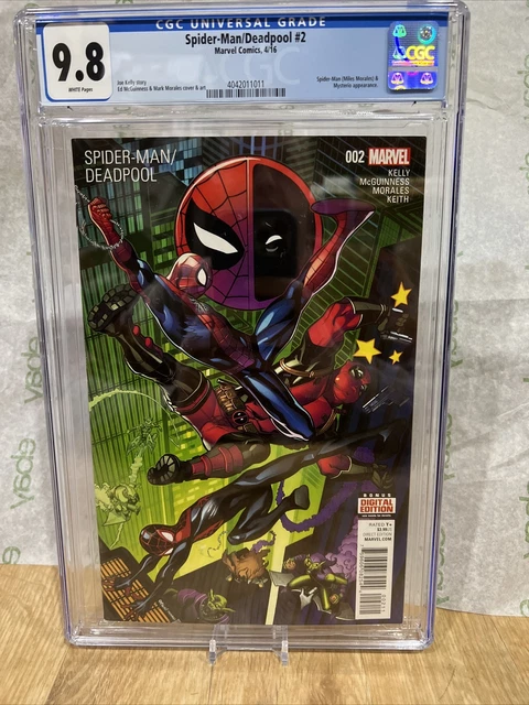 SPIDER-MAN/DEADPOOL #2 4th PRINT Graded  Marvel Comics CGC 9.8