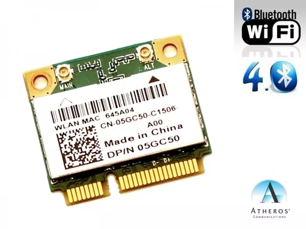 + Qualcomm Atheros AR9565 QCWB335 802.11b/g/n WLAN+Bluetooth 4.0 Mini PCIe +