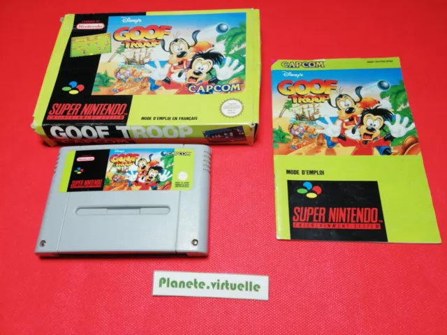 Goof Troop  Snes Super Nintendo Fra🌟