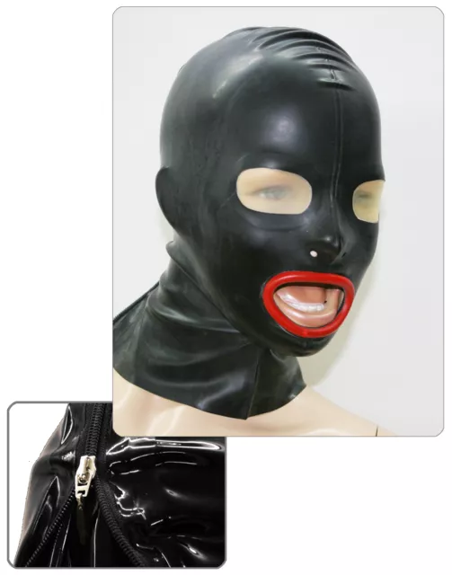 ☀️ LATEXTIL ☀️ - Latexmaske "TRANSLIPS" - latex mask rubber - NEU / NEW