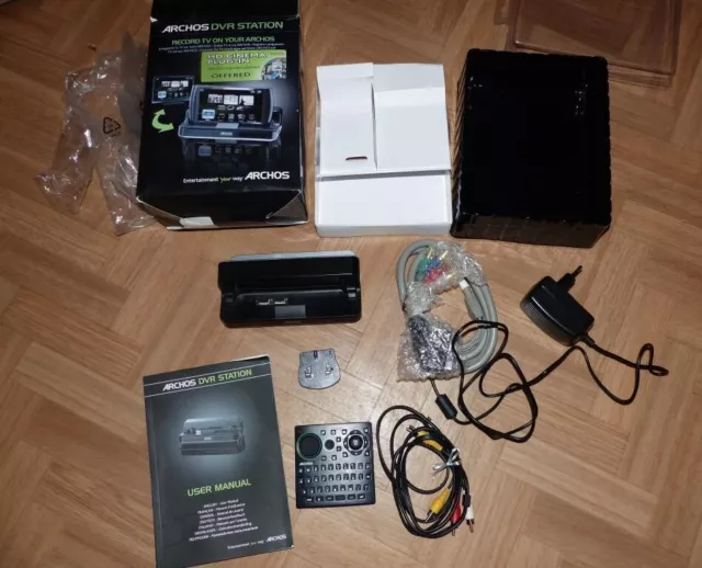 Archos Dock DVR Station Gen 7 EU 501428, Commande, Alimentation, Cables, Guide