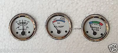 Oliver Tractor Temp Oil Ampere Gauges – Super 44,55,66,77,88,440,660,...