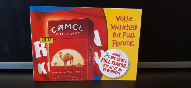 Camel Full Flavor, Werbung, Flyer, Preisausschreiben, Wahlzettel