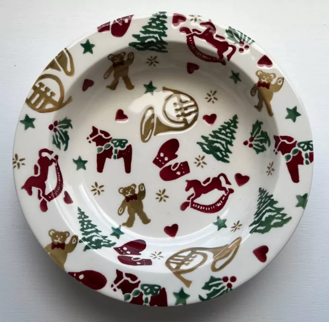 Emma Bridgewater Christmas Celebration Baby Child's Bowl Plate