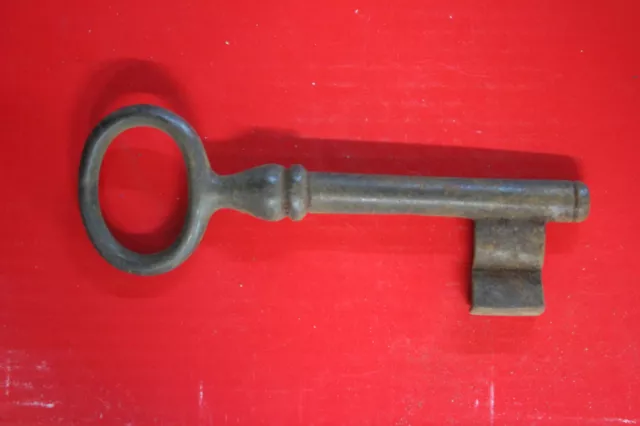 Alter antiker Bartschlüssel Eisenschlüssel Haustür Tor vor 1900 alt u. schön 15
