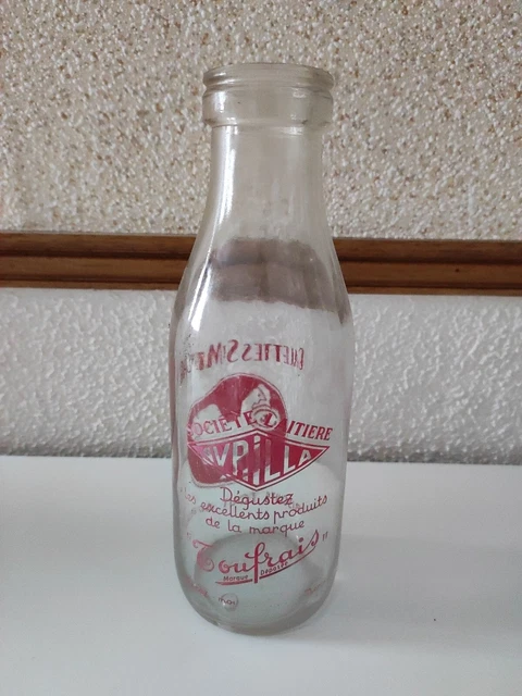 Bouteille De Lait Toufrais Avrilla Galettes St Michel