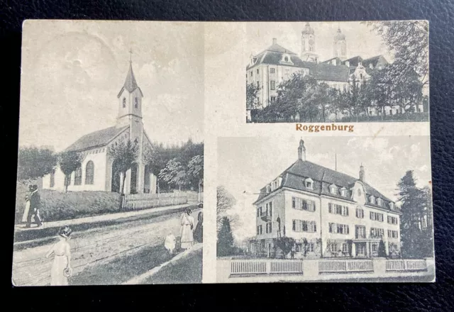 Postcard Roggenburg - 3 Views 1915 (k2)