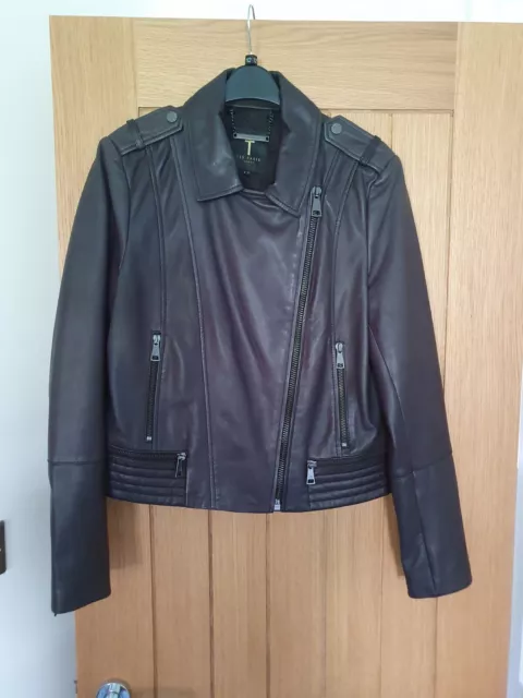 Ted baker minimal biker jacket 2025