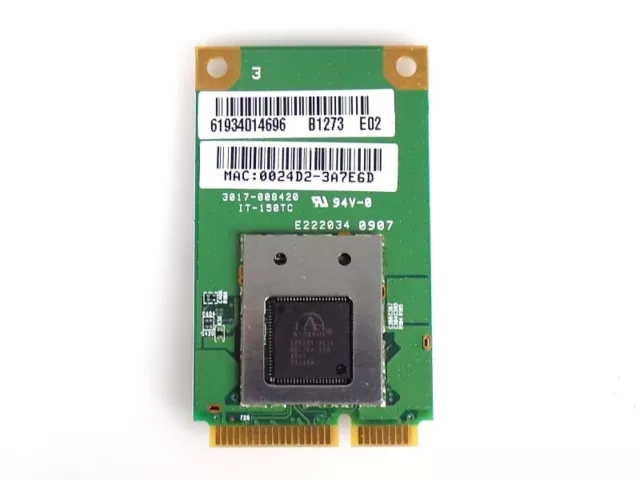 Toshiba G86C0003R310 Atheros AR5B91 802.11n WLAN Wireless WiFi Mini PCI-E Card