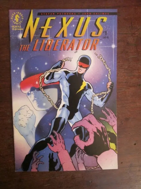 Nexus: The Liberator #1 - Stefan Petrucha story, John Calimee art - Dark Horse
