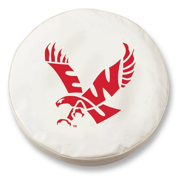 Holland Bar Stool Tire Cover With White Vinyl Finish TCLGEastWAWT