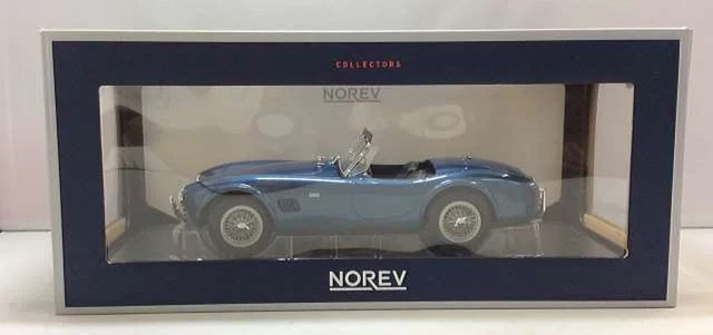 VESPA 50 N 1969 - Miniature 1/18 Bleu Métallisé NOREV, Modèle Collector