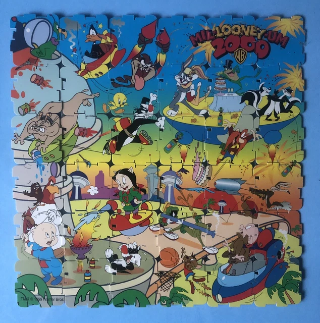 PART COMPLETE LOONEY TUNES MILLOONEYUM 90s Walkers Qubix Tazos