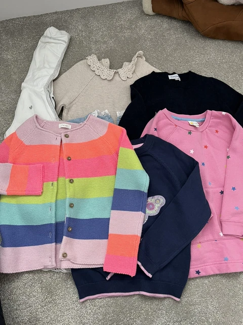 Girls jumper and cardigan bundle size 4-5 years