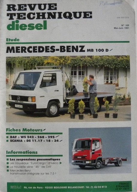 Revue Technique / Manuel Atelier Pour Camions DAF (Diesel) - Occasion - Documentation Mécanique Pour Professionnels
