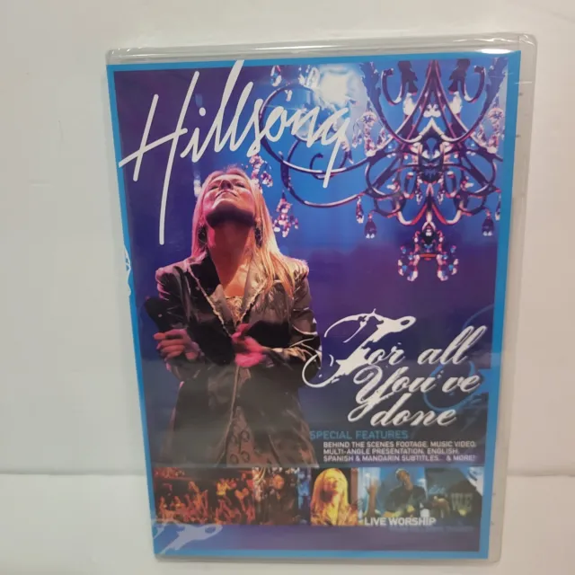 Hillsong: For All You’ve Done DVD 2004 Live Christian Worship Church Choir NEW