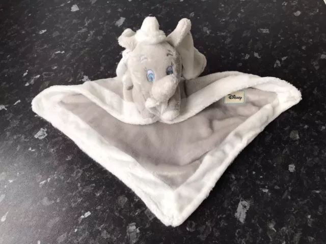 Disney Nicotoy Dumbo Grey & White Comfort Comforter Soother Blankie Doudou