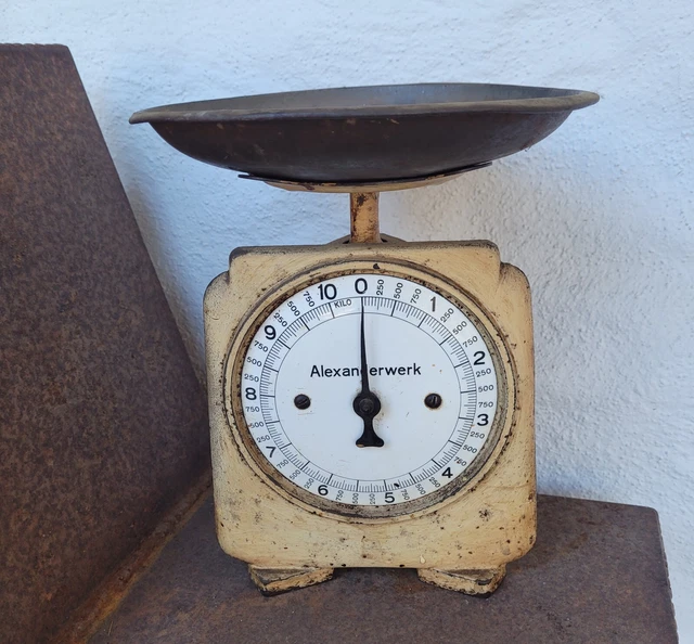 Alte Alexanderwerk Küchenwaage Tellerwaage