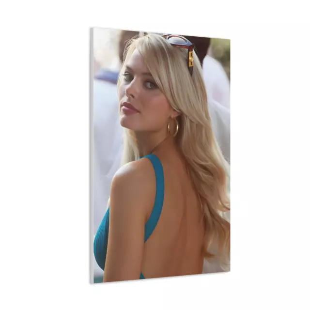 Margot Robbie Canvas The Wolf Of Wall Street Movie Scene Wall Art Decor