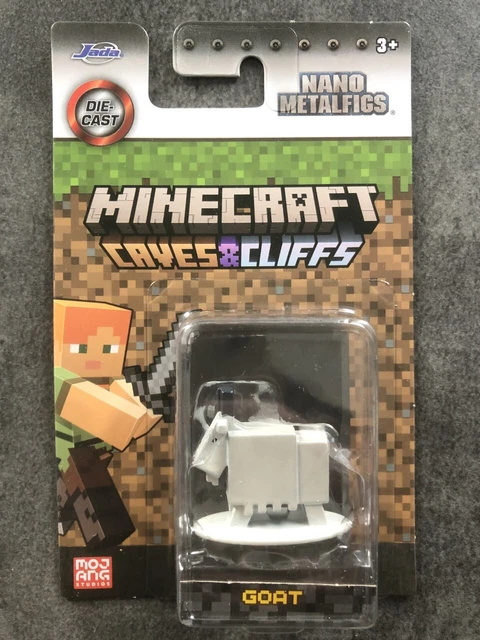 Minecraft Caves and Cliffs Lot de 18 figurines moulées sous pression
