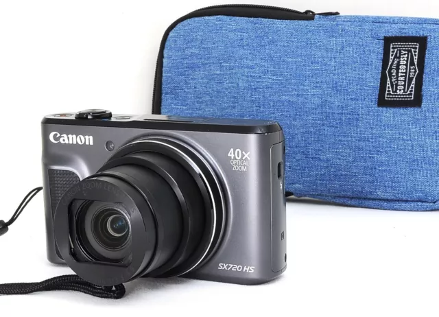 Canon PowerShot SX720 HS [MInt] 20.3MP Compact Digital Camera Black With Case