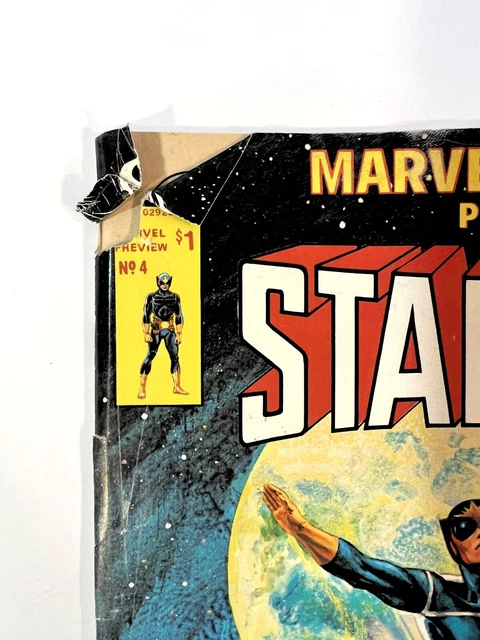 Marvel Preview 4 1st App Star-Lord January 1976 GOTG Guardians HTF 🔑 👀 2