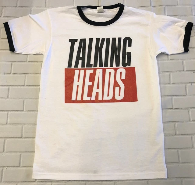 Talking Heads 'White'  Ringer T-Shirt