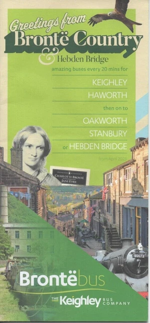Transdev Bus Timetable TRANSDEV BUS TIMETABLE - Brontebus - Keighley-Haworth-Hebden Bridge ...